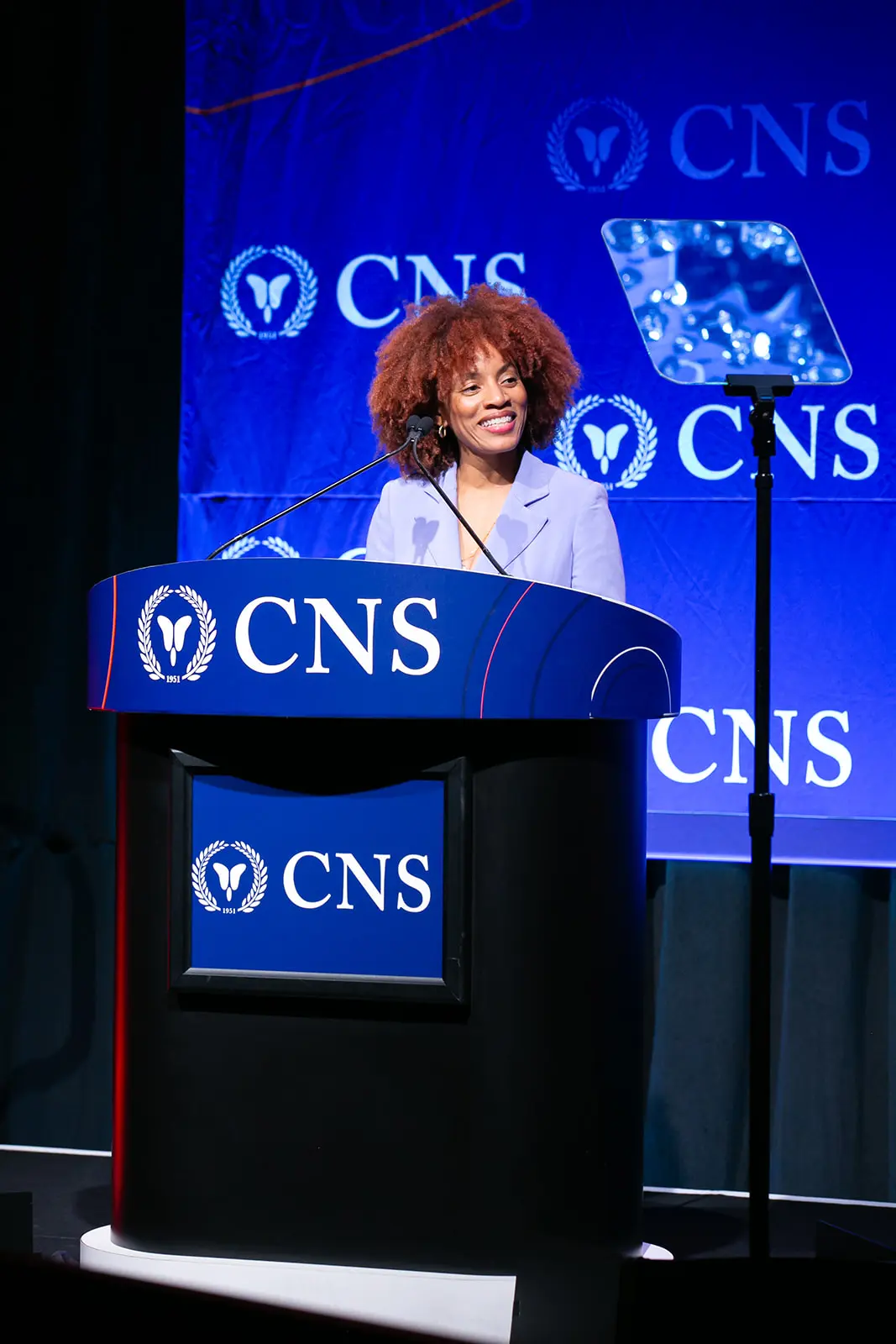Pilin Anice speaking at the 2024 CNS Annual Meeting