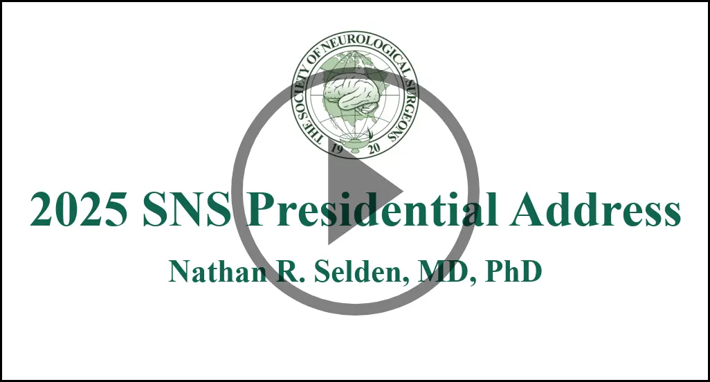 2025 SNS Presidential Address Photo with Play Button